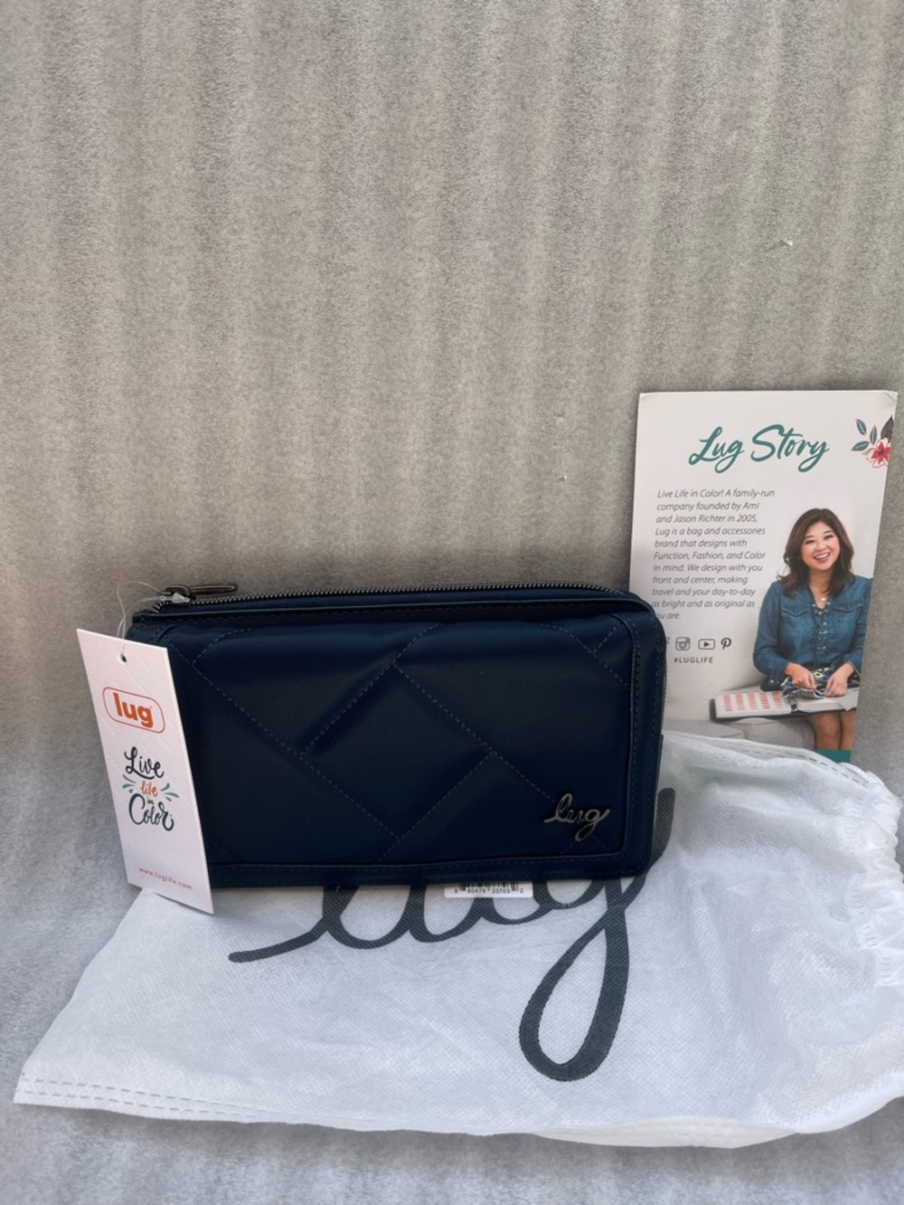 Lug  Surrey Wallet-Satin Luxe NWT
